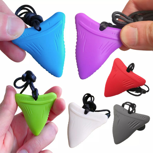 Shark teeth chew necklace - shark,