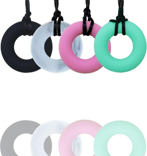 Ring sensory chew necklace - sensory,
