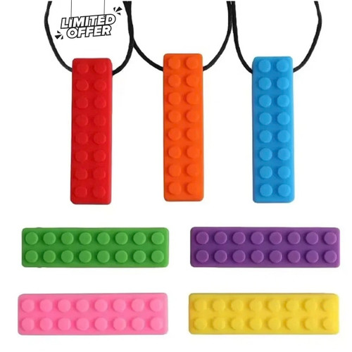 Brick sensory chew - sensory, necklace