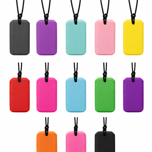 Dog tag chew necklace - tag, –
