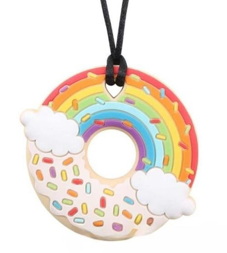 Donut chew necklace - necklace, –