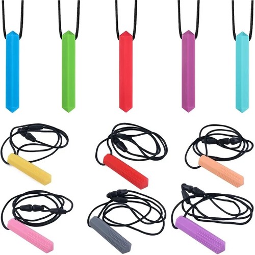 Sensory chew necklace biting - chew,