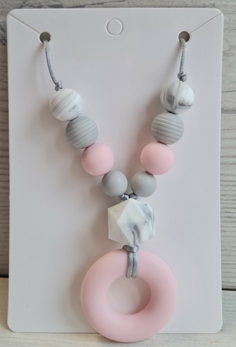 Silicone teething necklace - teething,